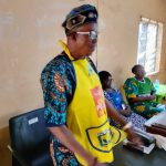 Odigbo LG Chairman, Hon. Adegoroye Opens Public Toilet At Kajola Market